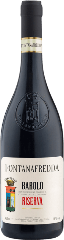 51,95 € Kostenloser Versand | Rotwein Fontanafredda Reserve D.O.C.G. Barolo Piemont Italien Nebbiolo Flasche 75 cl