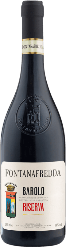 56,95 € Spedizione Gratuita | Vino Rosso Fontanafredda Riserva D.O.C.G. Barolo Piemonte Italia Nebbiolo 75 cl
