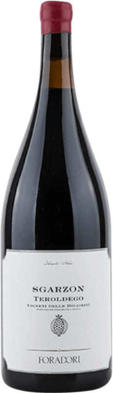 98,95 € Spedizione Gratuita | Vino rosso Foradori Sgarzon I.G.T. Vigneti delle Dolomiti Trentino Italia Teroldego Bottiglia Magnum 1,5 L