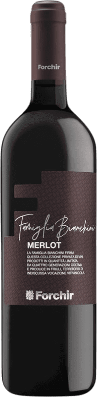 14,95 € Free Shipping | Red wine Forchir Famiglia Bianchini Friuli-Venezia Giulia Italy Merlot Bottle 75 cl