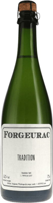 32,95 € Spedizione Gratuita | Spumante Bianco Forgeurac Tradizionale I.G. Baden Baden Germania Chardonnay, Pinot Bianco Bottiglia 75 cl