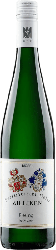 18,95 € 免费送货 | 白酒 Forstmeister Geltz Zilliken 干 Q.b.A. Mosel Mosel 德国 Riesling 瓶子 75 cl