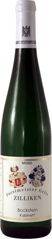 32,95 € Kostenloser Versand | Weißwein Forstmeister Geltz Zilliken Ockfener Bockstein Kabinett Q.b.A. Mosel Mosel Deutschland Riesling Flasche 75 cl