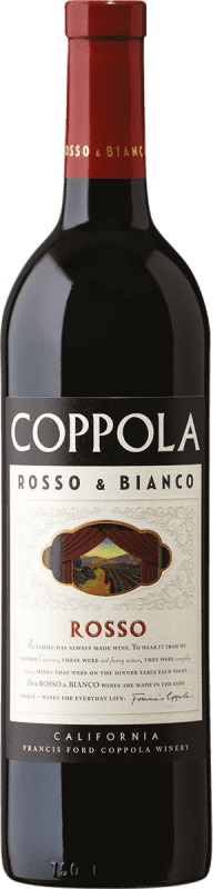 25,95 € Envío gratis | Vino Tinto Francis Ford Coppola Rosso & Bianco I.G. California California Estados Unidos Cabernet Sauvignon, Nebbiolo, Petite Syrah, Zinfandel 75 cl