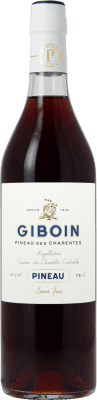 25,95 € Envio grátis | Vinho Tinto Francois Giboin L'Hermitage A.O.C. Pineau des Charentes França Merlot 75 cl