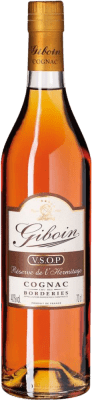 45,95 € Envio grátis | Cognac Conhaque Francois Giboin L'Hermitage Borderies VSOP Reserva A.O.C. Cognac França Ugni Blanco Garrafa 70 cl