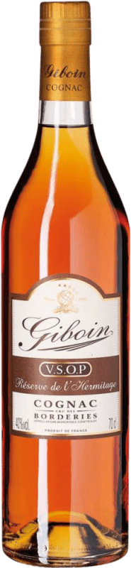 35,95 € 免费送货 | 干邑白兰地 Francois Giboin L'Hermitage Borderies VSOP Very Superior Old Pale — 特优陈年淡色, 珍藏 A.O.C. Cognac 法国 Ugni — 乌尼 瓶装 70 cl