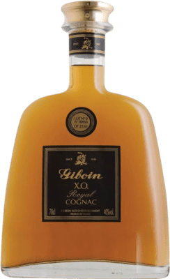 83,95 € Kostenloser Versand | Cognac Francois Giboin L'Hermitage Royal Borderies XO Extra Old — Extra Gereift A.O.C. Cognac Frankreich Ugni Flasche 70 cl