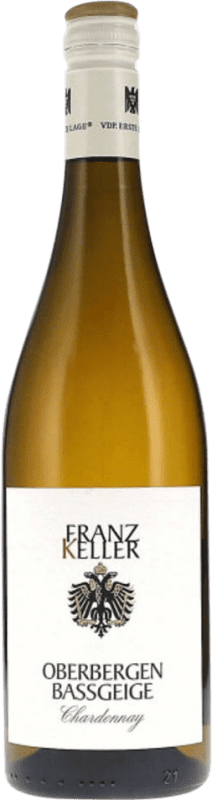 19,95 € Бесплатная доставка | Белое вино Franz Keller Oberbergener Bassgeige V.D.P. Erste Lage Baden Германия Chardonnay бутылка 75 cl