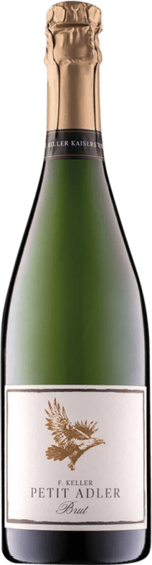 16,95 € Envoi gratuit | Blanc mousseux Franz Keller Petit Adler Deutscher Sekt Brut I.G. Baden Baden Allemagne Bouteille 75 cl