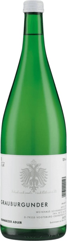 15,95 € Kostenloser Versand | Weißwein Franz Keller Trocken I.G. Baden Baden Deutschland Pinot Gris — Grauburgunder Flasche 1 L