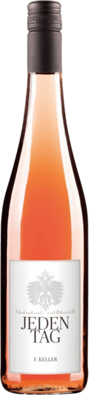 15,95 € Spedizione Gratuita | Vino Rosato Franz Keller Jedentag Saignée Trocken — Secco Rosé — Rosato I.G. Baden Baden Germania Bottiglia 75 cl