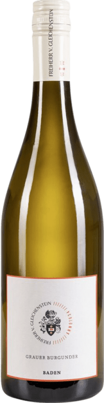 17,95 € Envio grátis | Vinho Branco Freiherr von Gleichenstein Hofgarten Trocken — Seco Kabinett — Colheita Madura I.G. Baden Baden Alemanha Pinot Cinzento 75 cl