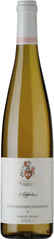 14,95 € Free Shipping | Rosé Wine Freiherr von Gleichenstein Hofgarten Trocken — Dry Rosé I.G. Baden Baden Germany Pinot Noir Bottle 75 cl