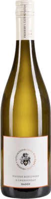 18,95 € Envio grátis | Vinho branco Freiherr von Gleichenstein Hofgarten Weissburgunder Chardonnay Seco I.G. Baden Baden Alemanha Chardonnay Garrafa 75 cl