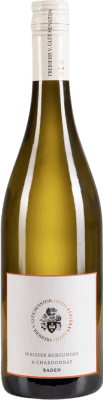 17,95 € Envio grátis | Vinho Branco Freiherr von Gleichenstein Hofgarten Weissburgunder Chardonnay Trocken — Seco I.G. Baden Baden Alemanha Chardonnay 75 cl