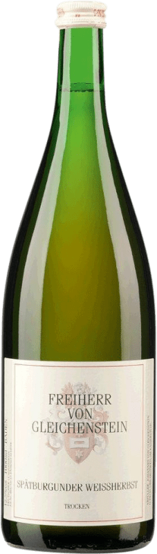 14,95 € Бесплатная доставка | Розовое вино Freiherr von Gleichenstein Trocken — Сухое Rosé — Розе I.G. Baden Baden Германия Pinot Noir — Пино Нуар 1 L