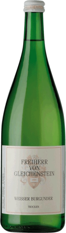 14,95 € 免费送货 | 白起泡酒 Freiherr von Gleichenstein 干 I.G. Baden Baden 德国 Pinot White 瓶子 1 L