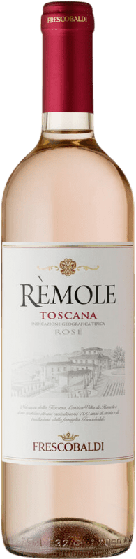 11,95 € 免费送货 | 玫瑰酒 Marchesi de' Frescobaldi Rèmole Rosado I.G.T. Toscana 托斯卡纳 意大利 Merlot 瓶子 75 cl