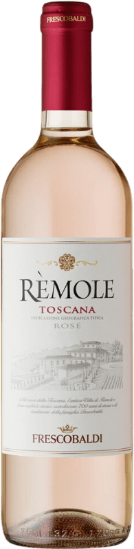 13,95 € Spedizione Gratuita | Vino Rosato Marchesi de' Frescobaldi Rèmole I.G.T. Toscana Toscana Italia Merlot 75 cl