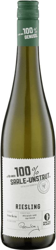 12,95 € Бесплатная доставка | Белое вино сухой Saale Unstrut Германия Riesling бутылка 75 cl