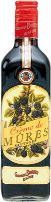 25,95 € Envío gratis | Crema de Licor Gabriel Boudier Crème de Mûres Francia Botella Medium 50 cl