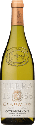 19,95 € Бесплатная доставка | Белое вино Gabriel Meffre Blanc A.O.C. Côtes du Rhône Рона Франция Grenache White, Nebbiolo, Roussanne, Marsanne, Clairette Blanche бутылка 75 cl