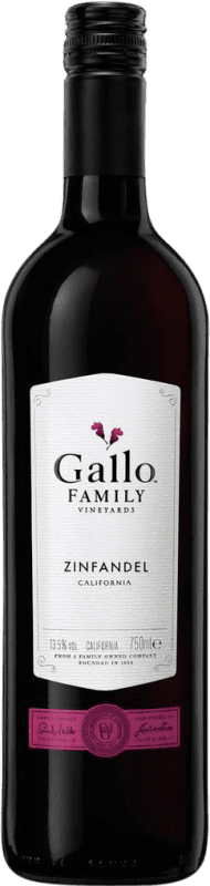 6,95 € Free Shipping | Red wine Gallo D.O. Valle de Limarí Valle del Limarí Chile Zinfandel Bottle 75 cl