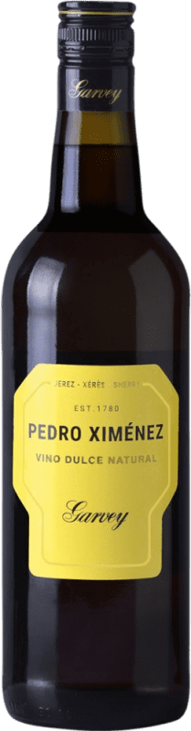 17,95 € 免费送货 | 强化酒 Garvey D.O. Jerez-Xérès-Sherry 安达卢西亚 西班牙 Pedro Ximénez 瓶子 75 cl