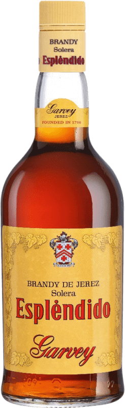 24,95 € Envio grátis | Brandy Conhaque Garvey Espléndido D.O. Jerez-Xérès-Sherry Andaluzia Espanha Garrafa 70 cl