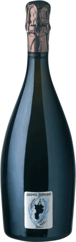 52,95 € 送料無料 | 白スパークリングワイン Georg Breuer Sekt Brut Q.b.A. Rheingau Rheingau ドイツ Pinot Black, Riesling, Pinot Grey, Pinot White ボトル 75 cl