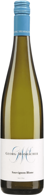 10,95 € Spedizione Gratuita | Vino bianco Georg Mosbacher Secco Q.b.A. Pfälz PFALZ Germania Sauvignon Bianca Bottiglia 75 cl