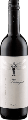 13,95 € Envio grátis | Vinho tinto Georg und Katharina Preisinger Mit Leichtigkeit Rotwein I.G. Burgenland Burgenland Áustria Nebbiolo, Blaufränkisch, Saint Laurent Garrafa 75 cl