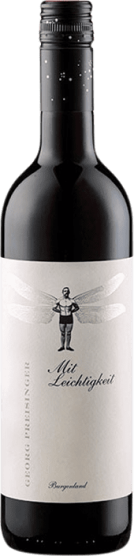 9,95 € Kostenloser Versand | Rotwein Georg und Katharina Preisinger Mit Leichtigkeit Rotwein I.G. Burgenland Burgenland Österreich Nebbiolo, Blaufränkisch, Saint Laurent Flasche 75 cl