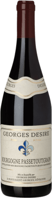 24,95 € Spedizione Gratuita | Vino rosso Georges Désiré Passetoutgrain A.O.C. Bourgogne Borgogna Francia Nebbiolo, Gamay Bottiglia 75 cl