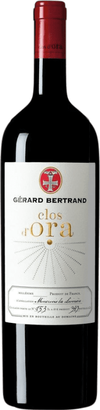 1 557,95 € Бесплатная доставка | Красное вино Gérard Bertrand Clos d'Ora A.O.C. Minervois Франция Syrah, Grenache, Carignan, Mourvèdre Бутылка Иеровоам-Двойной Магнум 3 L