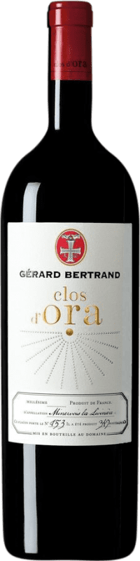 627,95 € Kostenloser Versand | Rotwein Gérard Bertrand Clos d'Ora A.O.C. Minervois Frankreich Syrah, Grenache, Carignan, Mourvèdre Magnum-Flasche 1,5 L