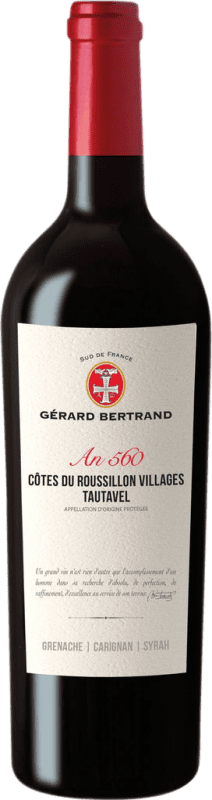 17,95 € 免费送货 | 红酒 Gérard Bertrand Heritage 560 A.O.P. Tautavel 法国 Syrah, Grenache, Carignan 瓶子 75 cl