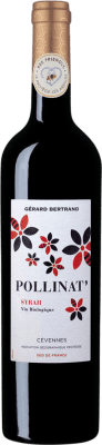 11,95 € Envío gratis | Vino tinto Gérard Bertrand Pollinat Francia Syrah Botella 75 cl