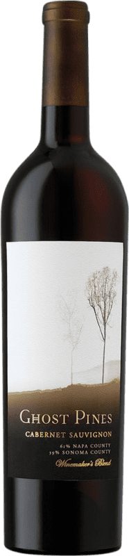 26,95 € 送料無料 | 赤ワイン Ghost Pines I.G. California カリフォルニア州 アメリカ Merlot, Cabernet Sauvignon ボトル 75 cl