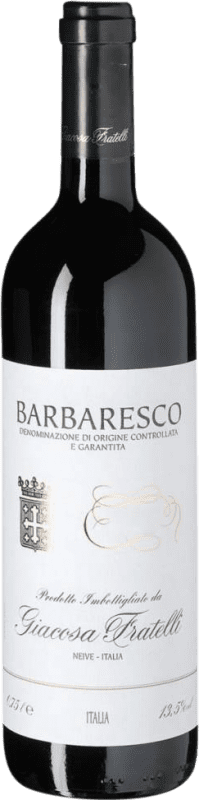 29,95 € 免费送货 | 红酒 Giacosa Fratelli D.O.C.G. Barbaresco 皮埃蒙特 意大利 Nebbiolo 瓶子 75 cl