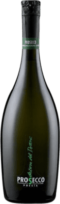 11,95 € 送料無料 | 白スパークリングワイン Gino Brisotto Poesia Frizzante Brut D.O.C. Prosecco フリウリ - ヴェネツィアジュリア イタリア Glera ボトル 75 cl