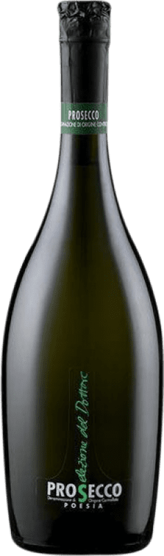 11,95 € Envio grátis | Espumante branco Gino Brisotto Poesia Frizzante Brut D.O.C. Prosecco Friuli-Venezia Giulia Itália Glera Garrafa 75 cl