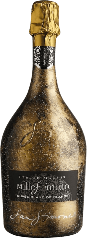 25,95 € Envoi gratuit | Vin Mousseux Blanc Gino Brisotto Galaxy Brut Cuvée, Millesimato, Blanc de Blancs Frioul-Vénétie Julienne Italie Chardonnay, Glera Bouteille 75 cl