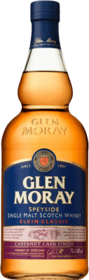 36,95 € 免费送货 | 威士忌单一麦芽威士忌 Glen Moray Cabernet Finish 英国 瓶子 70 cl