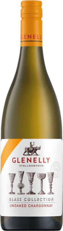 17,95 € Envoi gratuit | Vin blanc Glenelly Glass Collection Unoaked I.G. Stellenbosch Stellenbosch Afrique du Sud Chardonnay Bouteille 75 cl