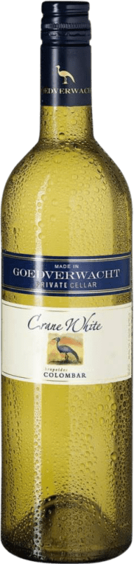 9,95 € Spedizione Gratuita | Vino bianco Goedverwacht Crane White I.G. Robertson Sud Africa Colombard Bottiglia 75 cl