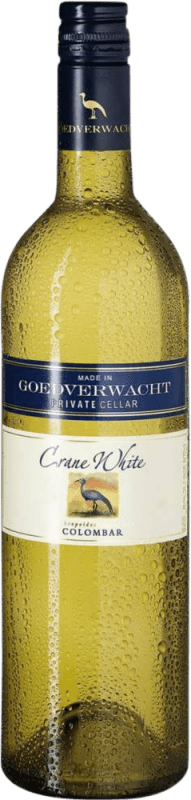 9,95 € Envío gratis | Vino blanco Goedverwacht Crane White I.G. Robertson Sudáfrica Colombard Botella 75 cl