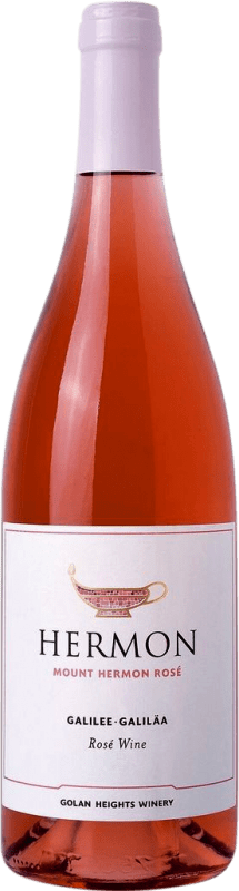 17,95 € Envío gratis | Vino Rosado Golan Heights Mount Hermon Rosé — Rosado Galilea Israel Botella 75 cl