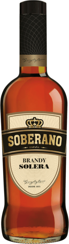 17,95 € Envío gratis | Vino Generoso Fortificado González Byass Soberano Solera D.O. Jerez-Xérès-Sherry Andalucía España Airén Botella 70 cl